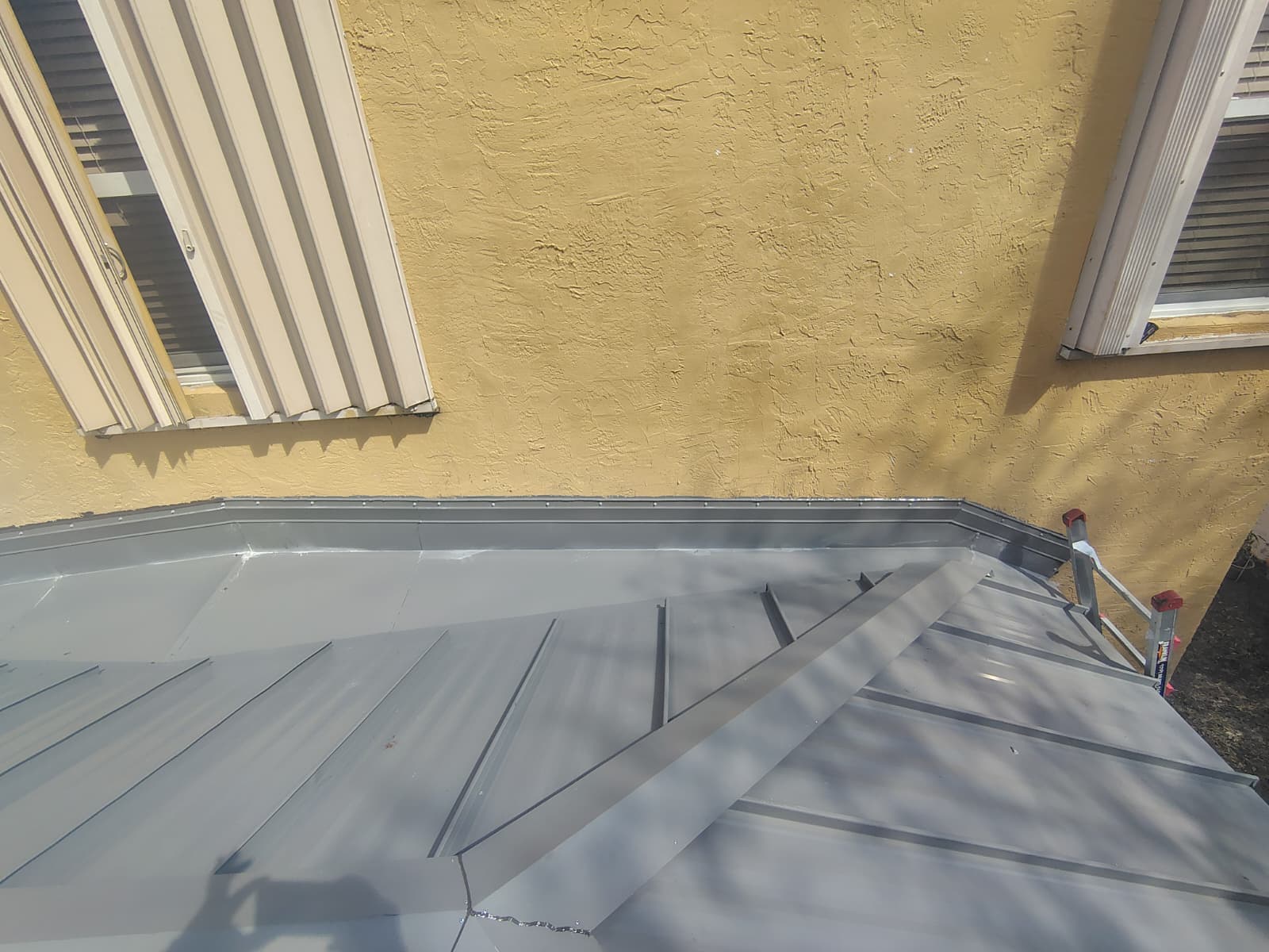 Aluminum Metal Roof Install — photo 6